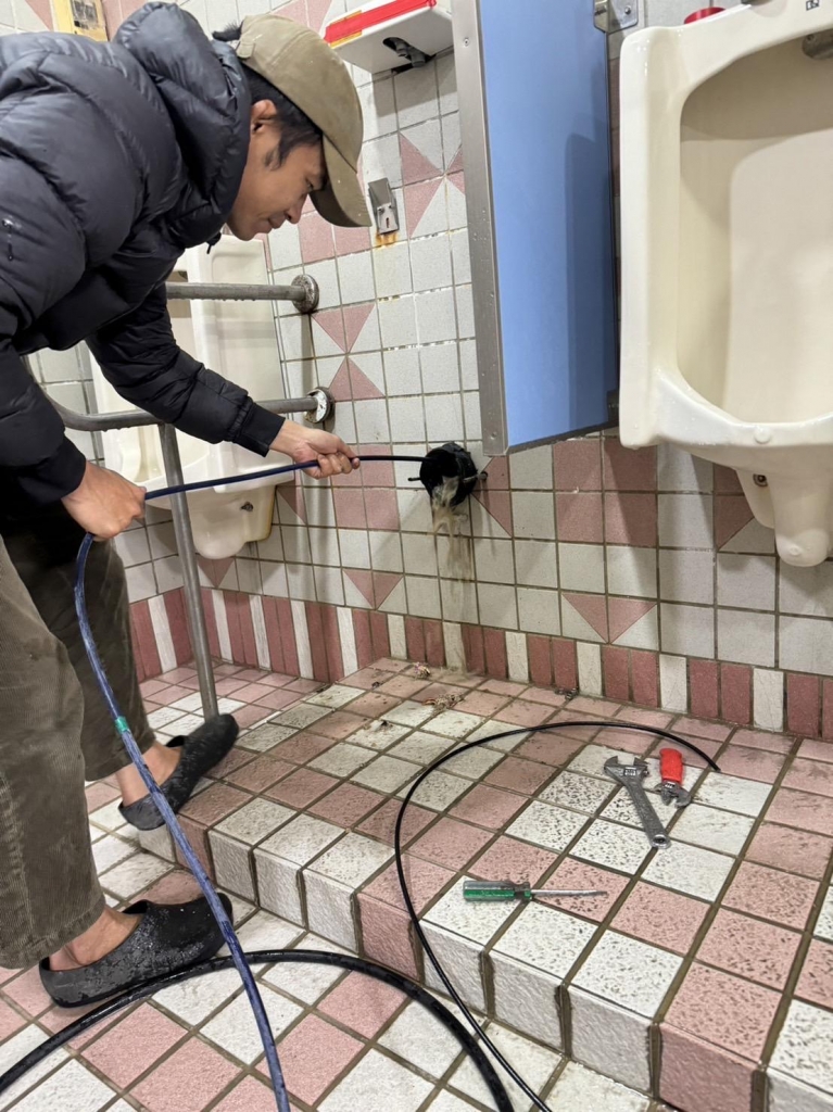 苗栗廁所排水管水刀通管工程