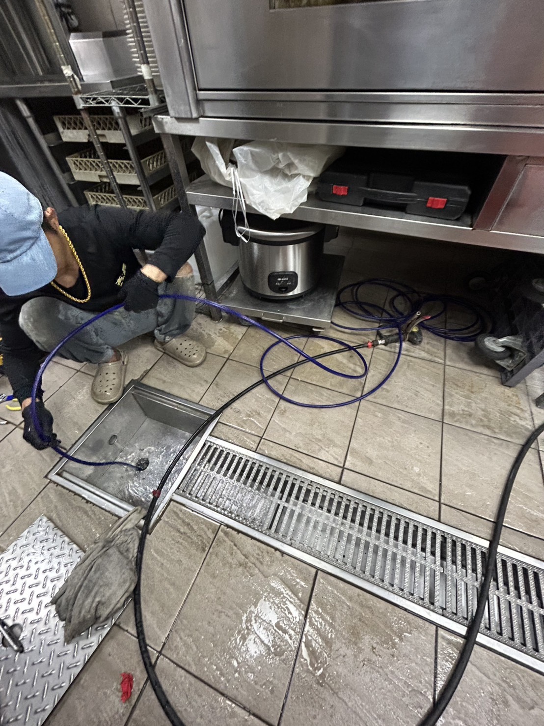 桃園通水管-連鎖餐廳結油槽堵塞！「八德通水管」